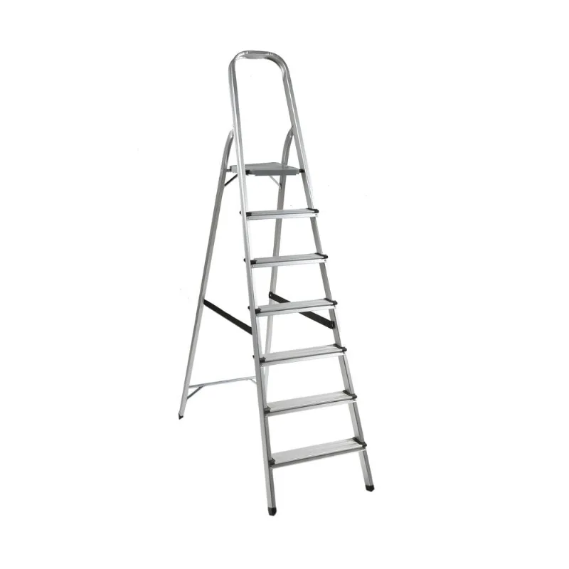 Escalera de aluminio Carrefour 7 escalones