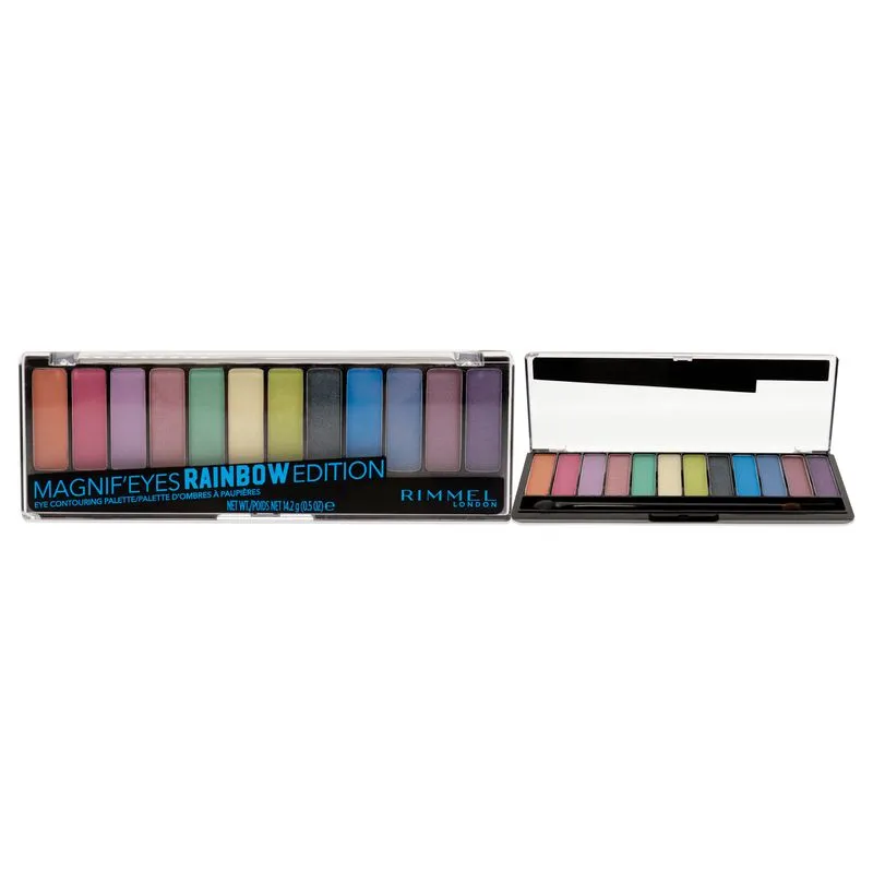 Paleta Magnif Eyes Contouring - Rainbow Edition 0.5 Oz