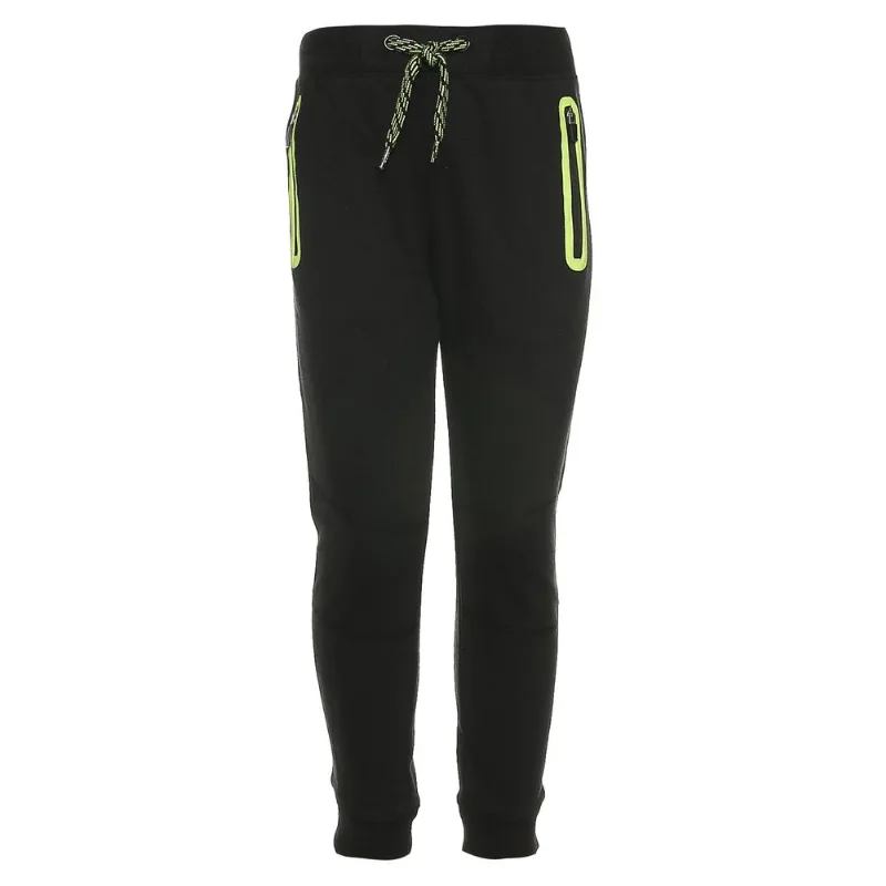 Pantalón Tex jogger trendy con bolsillos infantil talle 8 años negro