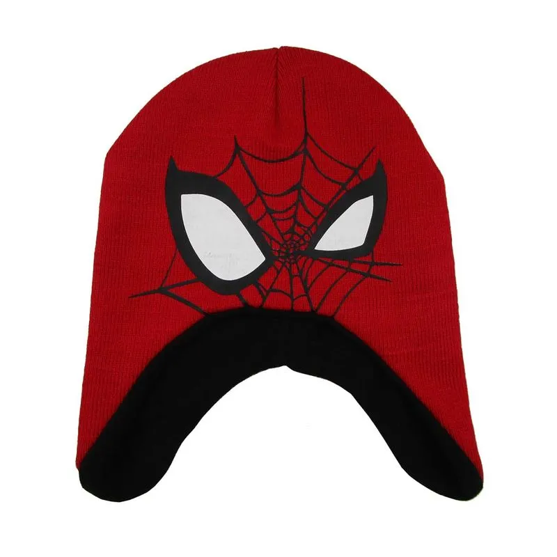 Gorro Infantil Masculino Homem Aranha Vermelho Marvel