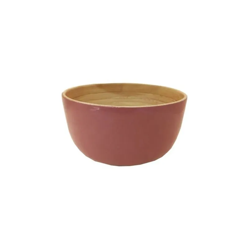 Bowl bamboo rosa Carrefour Home 14cm