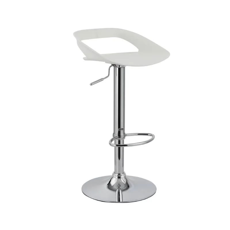 Taburete de bar Carrefour Home PP blanco