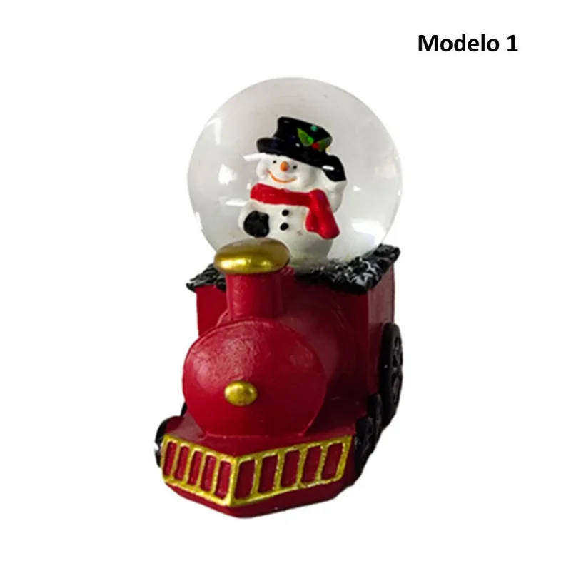 Bola de cristal Carrefour tren 45 mm (Modelos Surtidos) - navidad