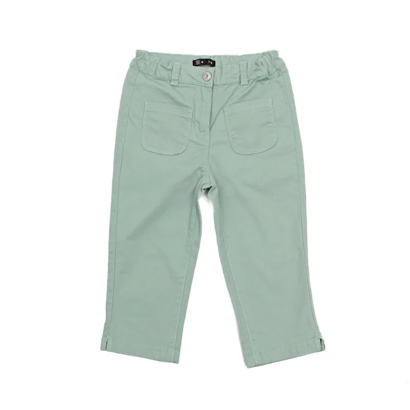 Pantalon Tex con bolsillos talle 3-4 años celeste