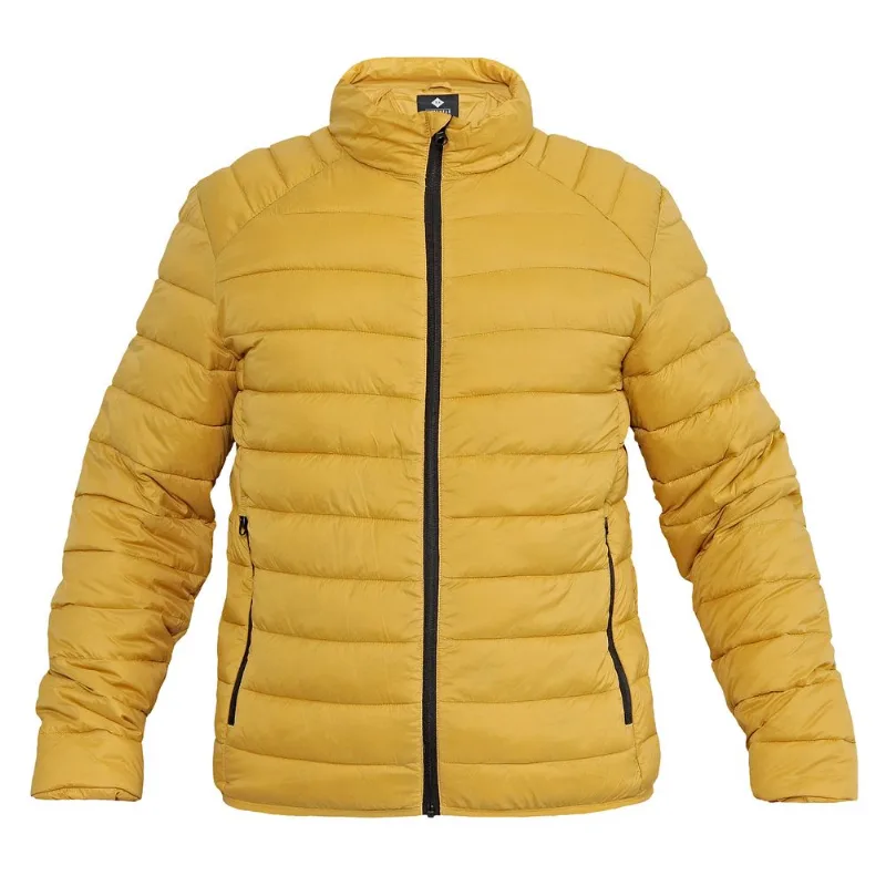 Campera canelon Tex talle M mostaza