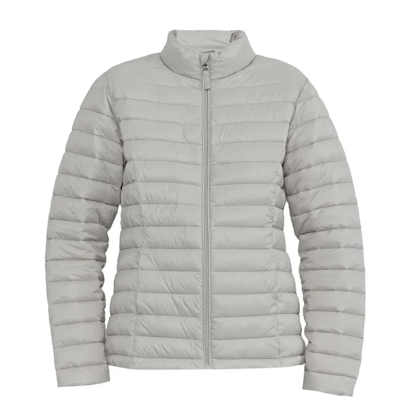 Campera Tex canelón Campera canelon Tex talle S gris
