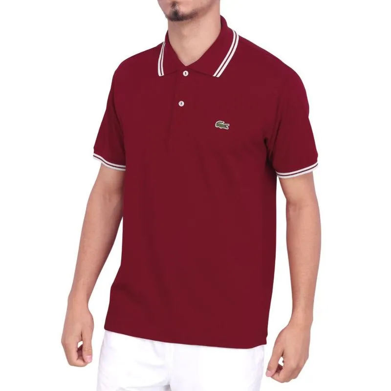 Camisa Polo Lacoste Clássico Fit Vermelho M