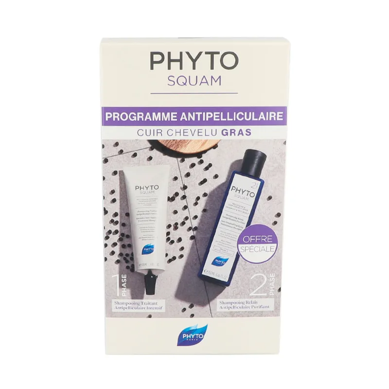 Phytosquam Kit Anticaspa Purificante (Sh Intense 125ml + Sh Purifiant 250ml)