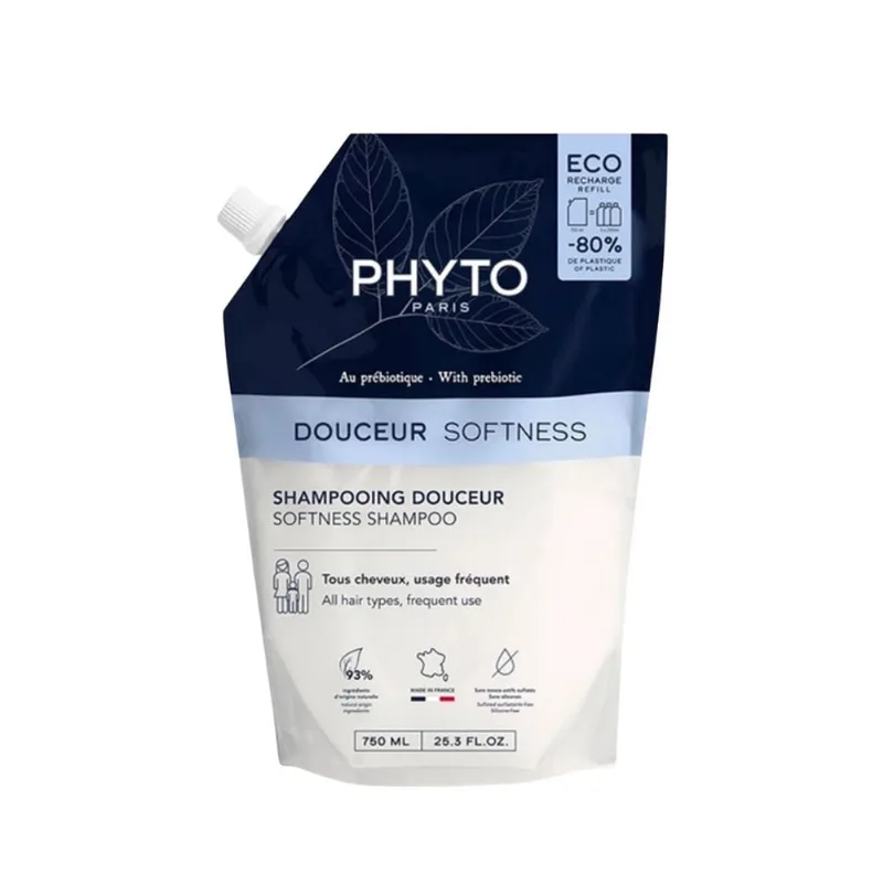 Phyto Softness - Refil Shampoo Com Prebióticos 750ml