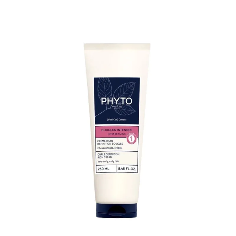 Phyto Intense Curls - Creme de Definição de Cachos 250ml