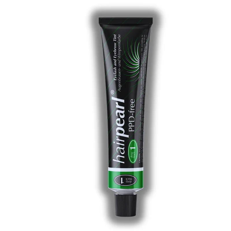 Tonalidade De Cílios E Sobrancelhas Hairpearl Ppd-free Raven Black