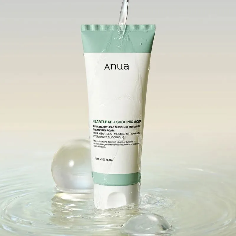 Espuma De Limpeza Anua Heartleaf Succinic Acid 150ml