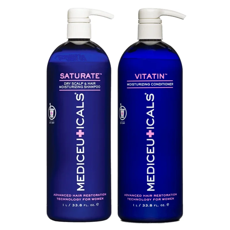 Shampoo E Condicionador Mediceuticals Saturate Dry Scalp