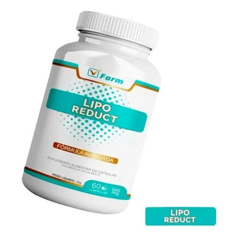 Lipo Reduct 60 Cáps 100% Original Com Nota Fiscal