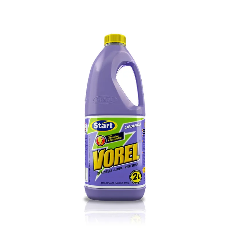 Desinfetante Lavanda Vorel 2l Start Cx / 6 Unidades Start