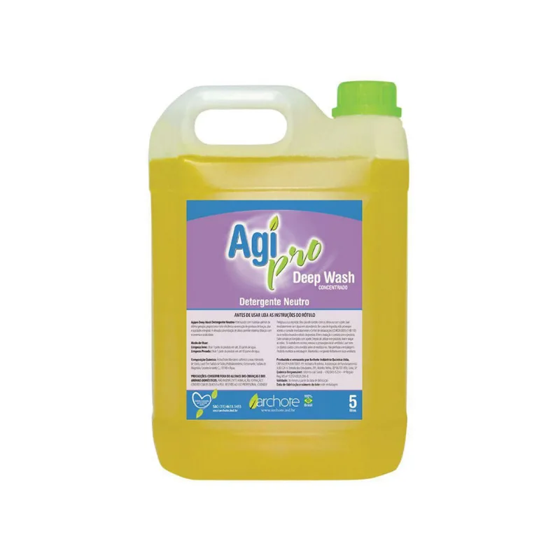 Detergente Neutro Deep Wash 1l Cx 12 Start