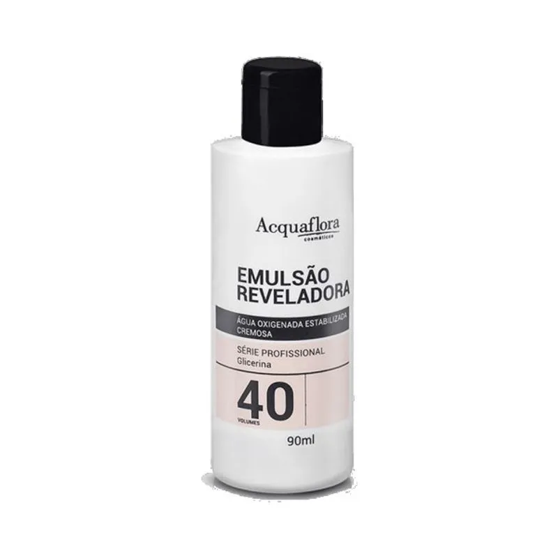 Água Oxigenada Acquaflora 40 Volumes 90ml CX 12
