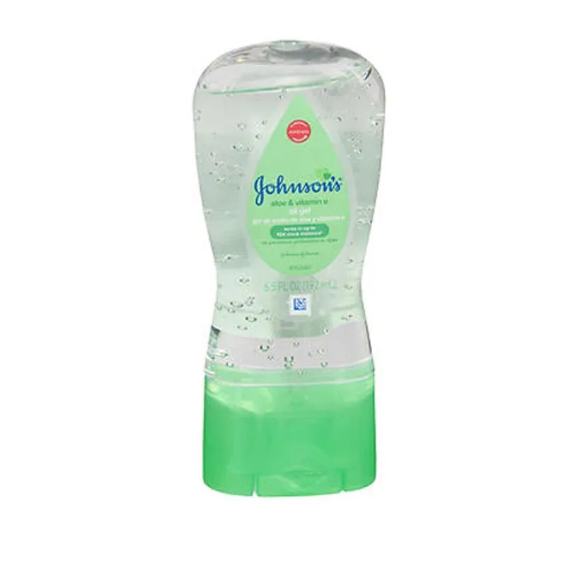 Gel De Óleo De Bebê Johnsons Com Aloe Vitamina E 6,5 Oz Por