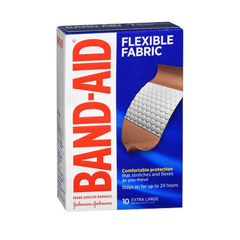 Bandagem Adesiva De Tecido Flexível Bandagens Extra Grande 10