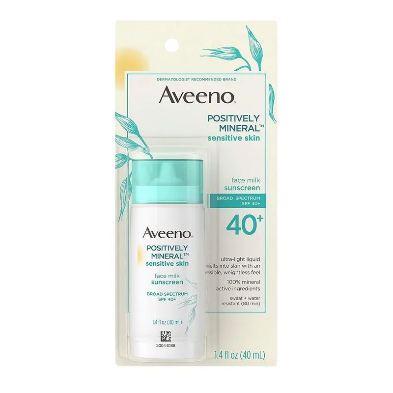 Aveeno Positively Mineral Sensitive Protetor Solar Facial