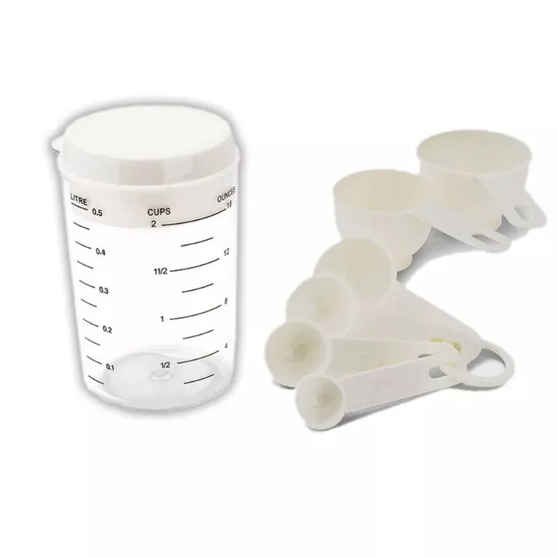 Copo Com 6 Colheres De Medição Hércules Cm15 Cheff Cozinha
