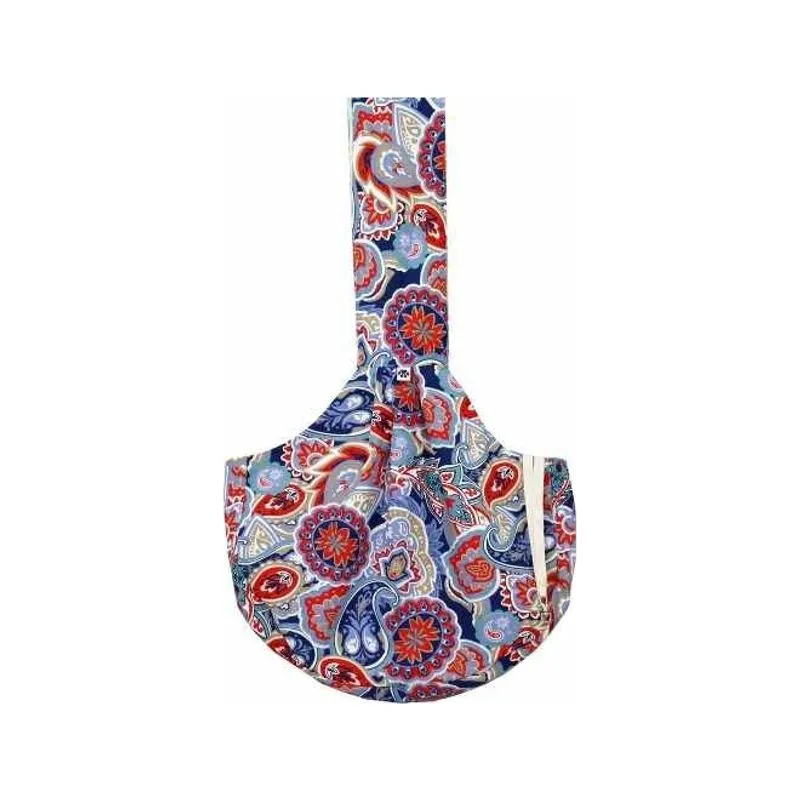 Bolsa Pet Passeio Cachorro Cão Resistente Azul Gato Passear