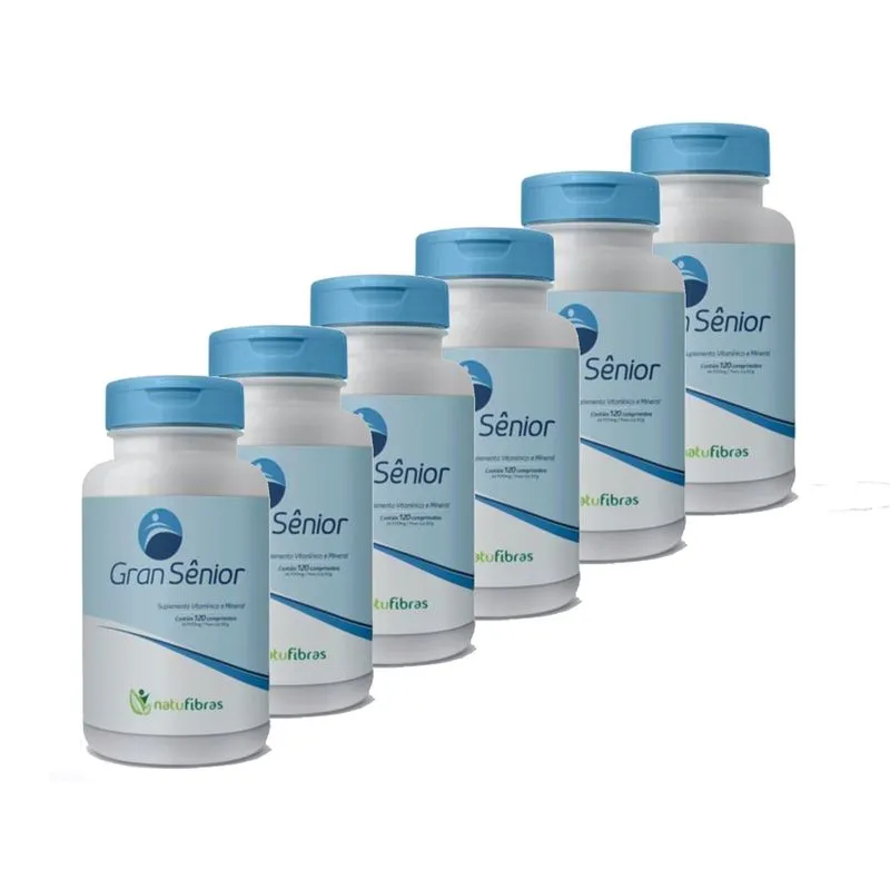 KIT 6 Gran Sênior Estimulante Natural