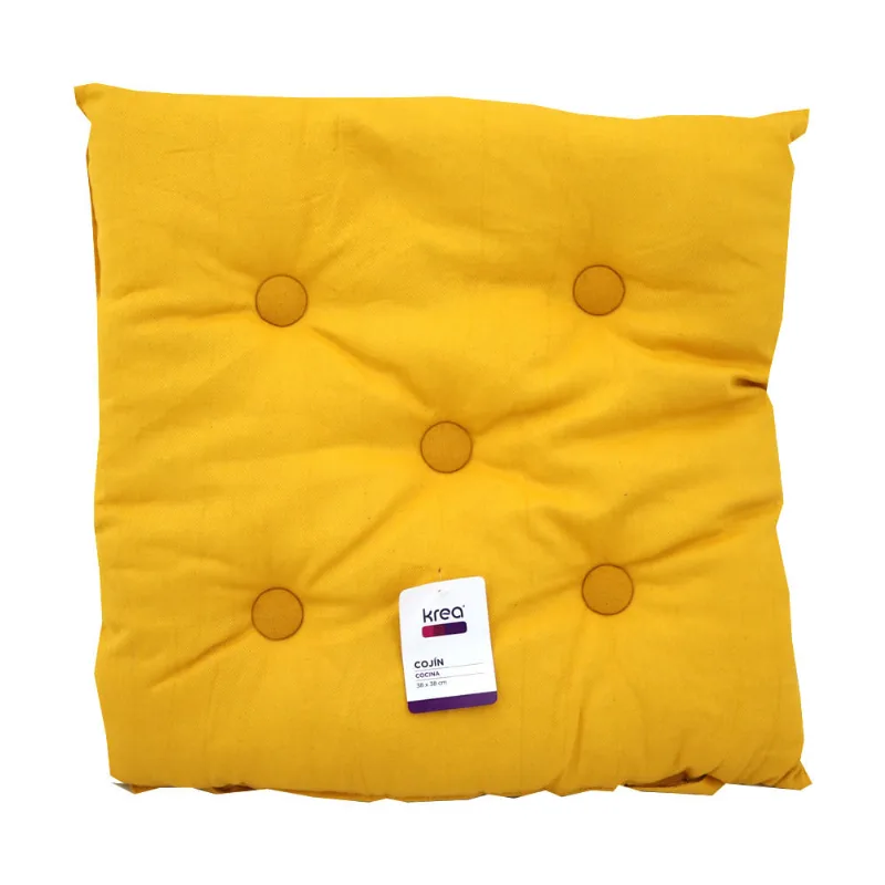 Cojin Cocina 38x38cm Amarillo