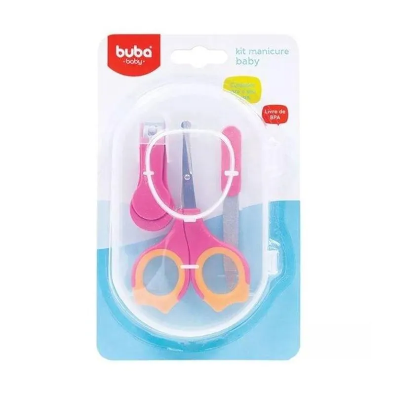 Kit Manicure Baby Rosa Buba