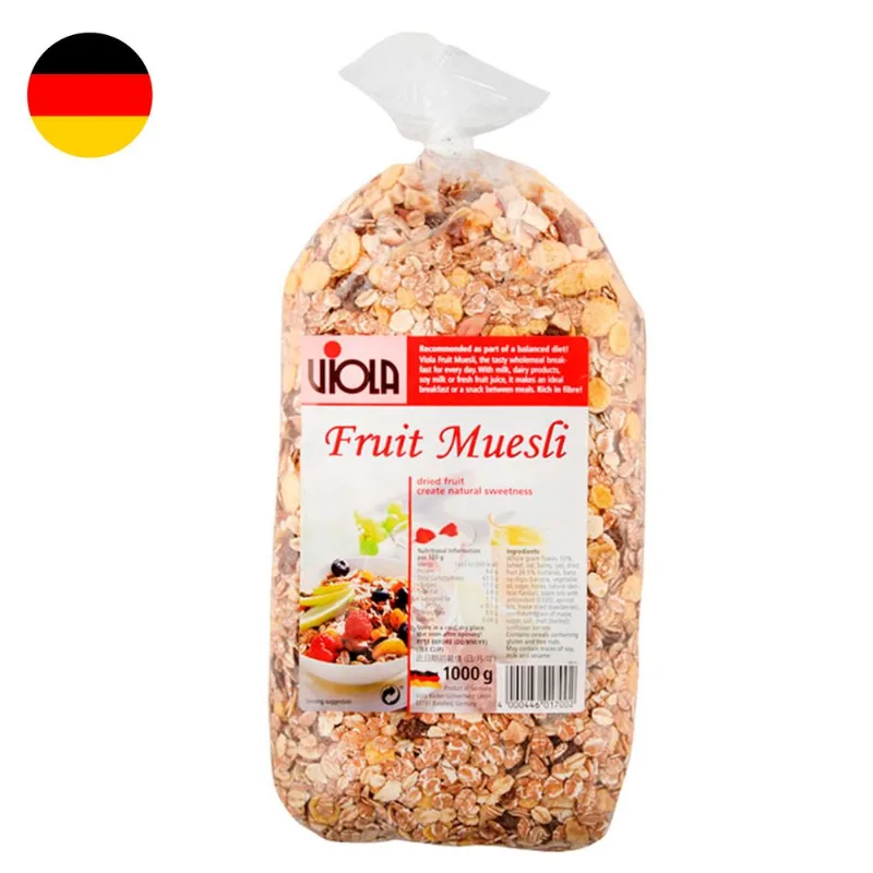 Muesli Viola Frutas Bolsa 1 kg