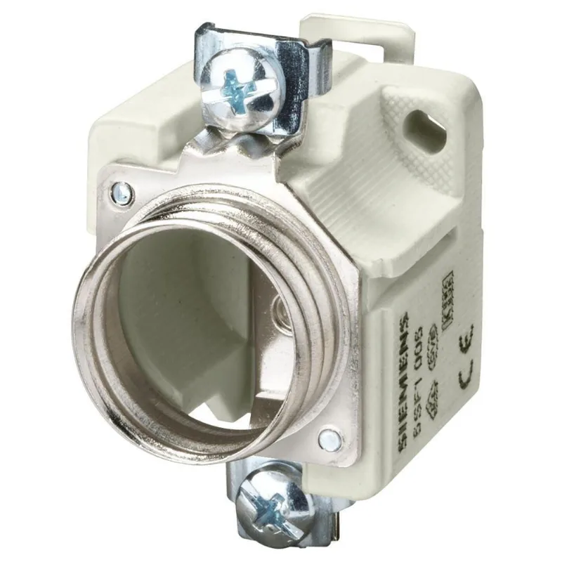 Soquete Diazed 5SF1005 Fixação Rápida 25A 500VCA-CC Bivolt Siemens