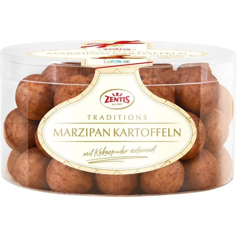 Batatinhas De Marzipan Com Cacau Em Pó Zentis 250g