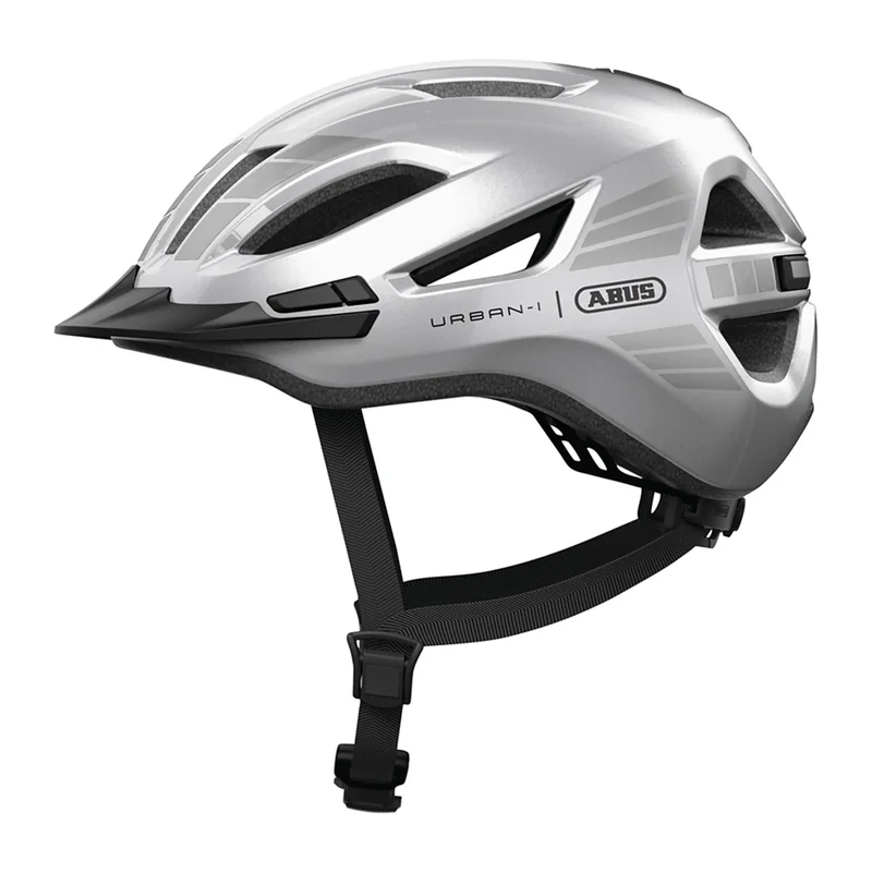 Abus Urban-I 4.0 LR Helmet Signal Silver / S (51-55cm)