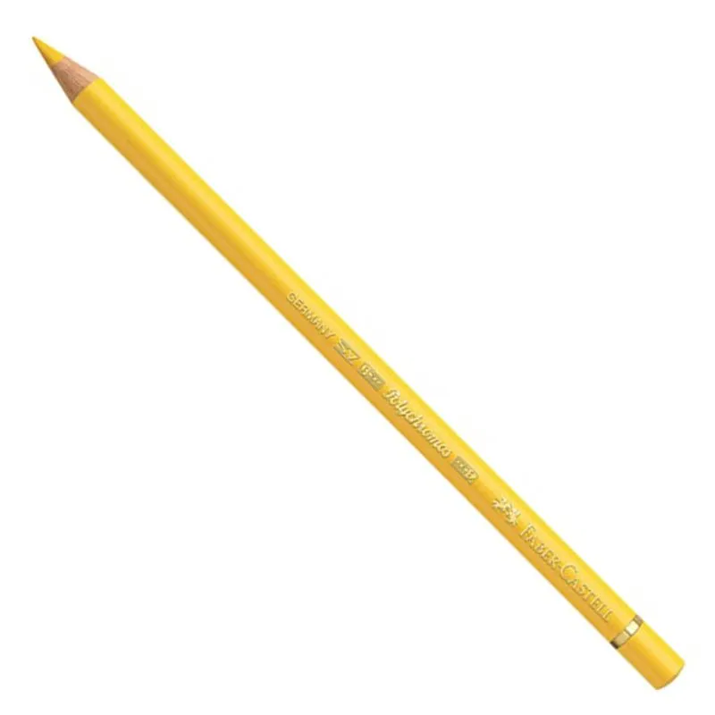 Lápis de Cor Polychromos Faber-Castell Tons Amarelo, Vermelho, Rosa | CADMIUM YELLOW 107