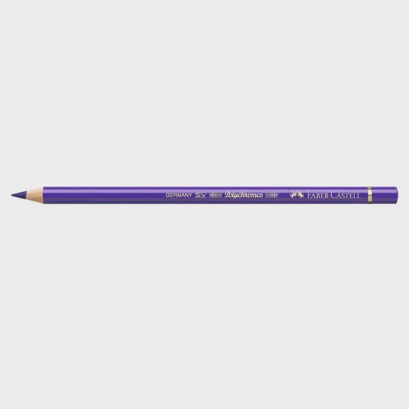 Lápis Polychromos Faber Castell - 9201-137 Violeta Azulado