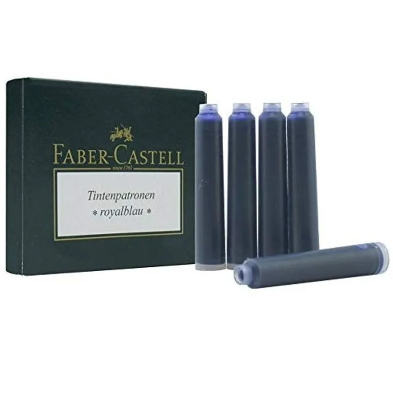 Cartucho Mini Graf Von Faber-castell Azul Royal 148716