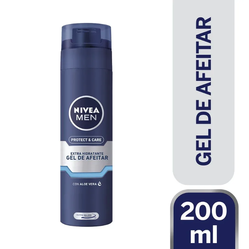 Gel de Afeitar Nivea Protect & Care 200 ml