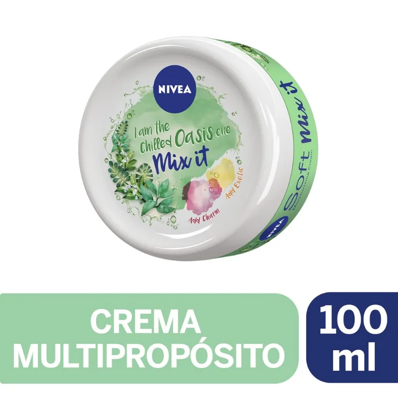 Crema Multipropósito Nivea Soft Oasis 50 ml