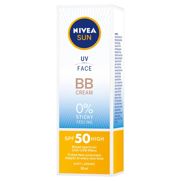 Nivea Sun Tinted BB Cream Sunscreen SPF 50 50ml/1.7oz 50ml/1.7oz