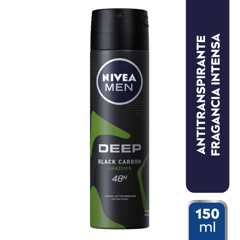 Desodorante Spray Nivea Men Deep Amazonia 150 ml