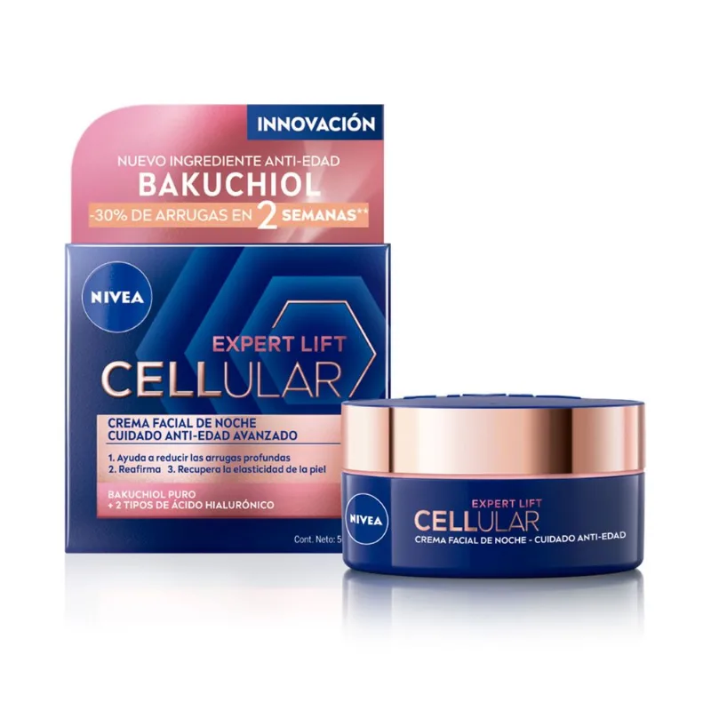 Crema Facial Nivea Cellular Expert Lift de Noche 50 ml
