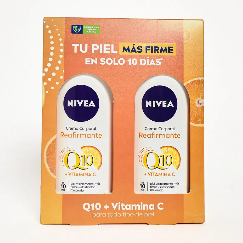 Pack Nivea Crema Corporal Q10 400 ml x 2