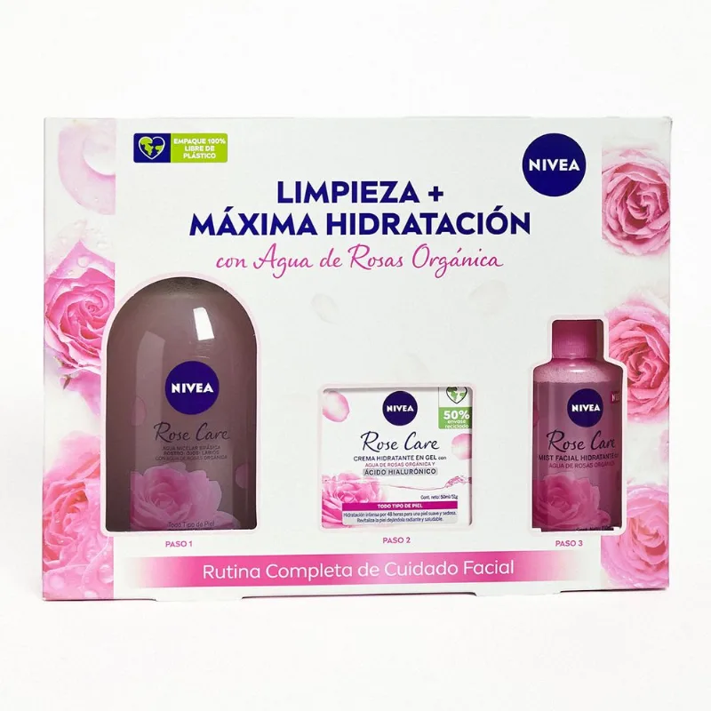 Pack Nivea Rutina Rose Care