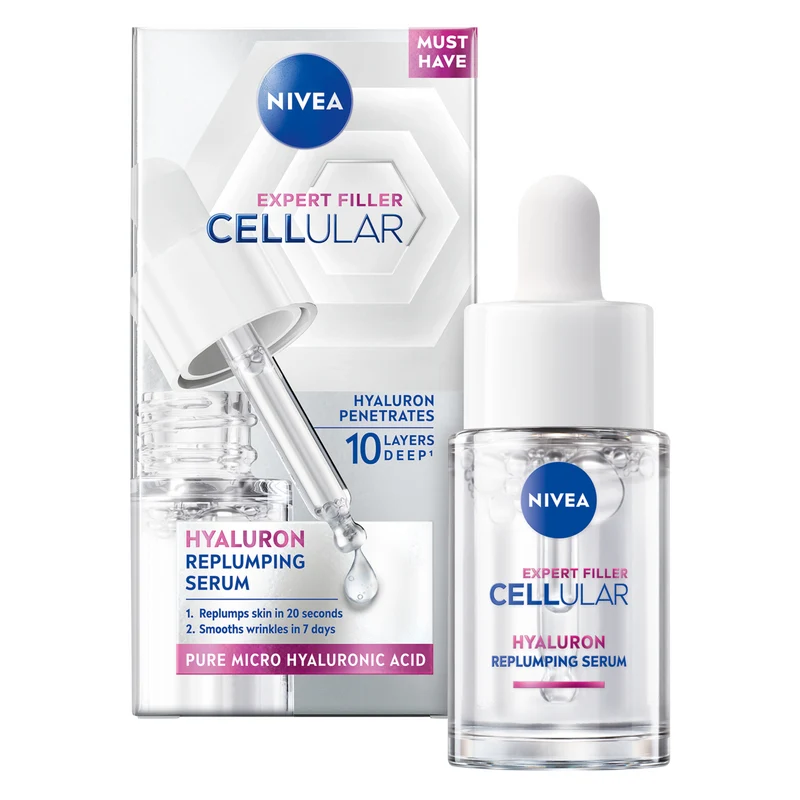 NIVEA Cellular Expert Filler Hyaluron Replumping Face Serum 15ml