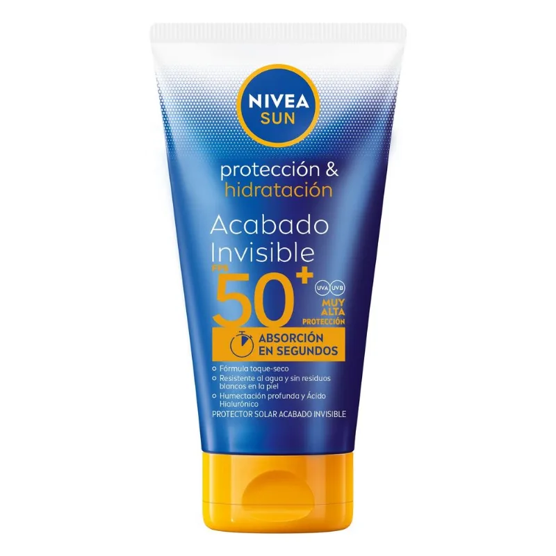 Protector Solar Nivea Sun Spf 50 Protección & Hidratación 150 Ml