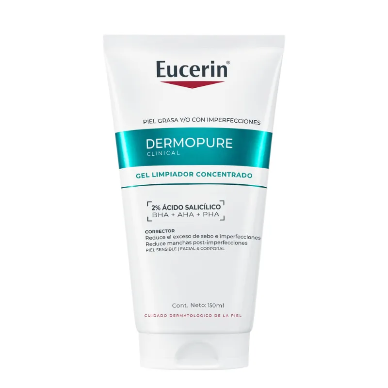 Gel Limpiador Concentrado Dermopure - Eucerin 150 ml