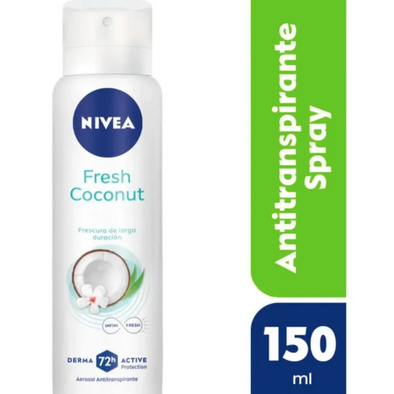 Desodorante Femenino Nivea Fresh Coconut 150 Ml