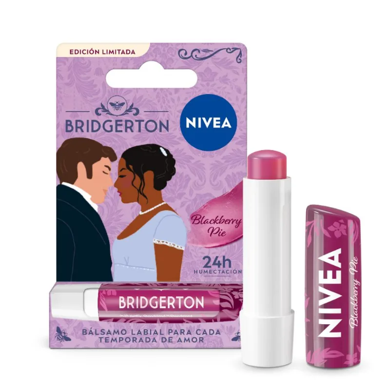 Bálsamo Labial Nivea Bridgerton x 4,8 g