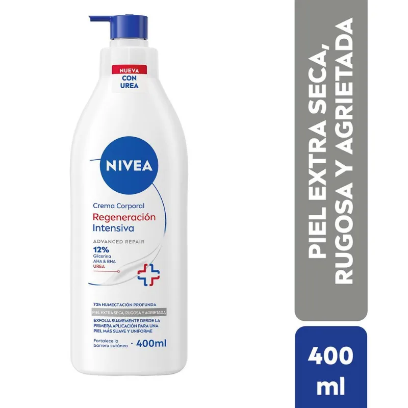 Crema para Cuerpo Nivea Regeneración Intensiva 400 ml