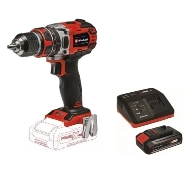 Taladro inalámbrico TP-CD 18/50 Li 1/222 + starter kit 2.5 Ah Einhell